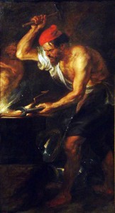 Hephaestus by Rubens